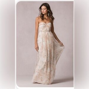 Jenny Yoo Nyla Dress Watercolor
Blush Size 8
